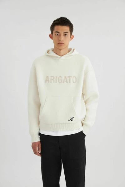 Axel Arigato Hoodies & Sweatvesten District Hoodie White