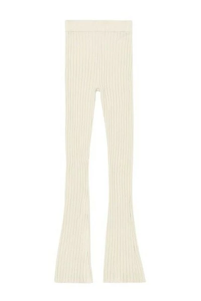 Axel Arigato Pantalons Signature Flare Pants Beige - Afbeelding 2