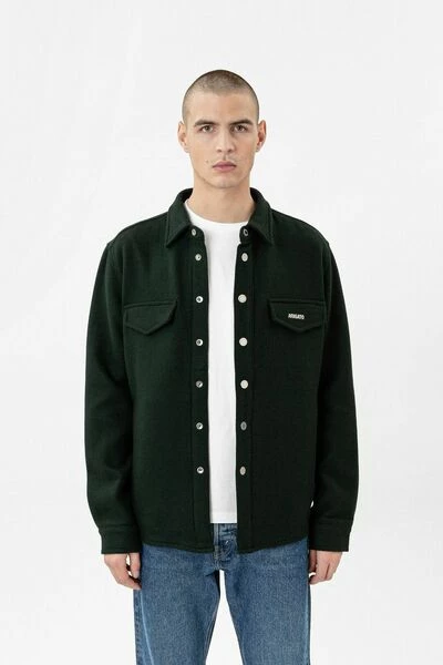 Axel Arigato Casual Overhemden Tait Overshirt Green - Afbeelding 4