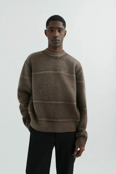 Axel Arigato Truien & Vesten Split Sweater Black - Afbeelding 5