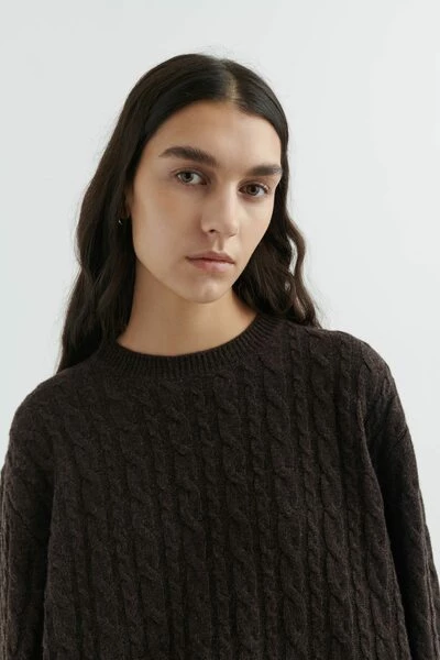 Axel Arigato Sweaters Tidal Sweater Brown - Afbeelding 6