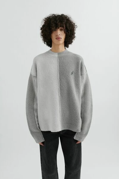 Axel Arigato Truien & Vesten Fraction Sweater Gray - Afbeelding 6