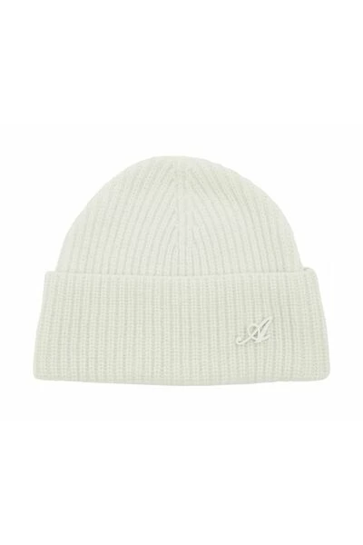 Axel Arigato Hoeden Signature Beanie Beige - Afbeelding 2