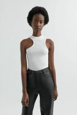 Axel Arigato Tops Scoop Tank Top White