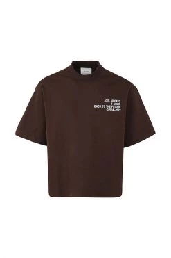 Axel Arigato T-shirts Era T-Shirt Brown