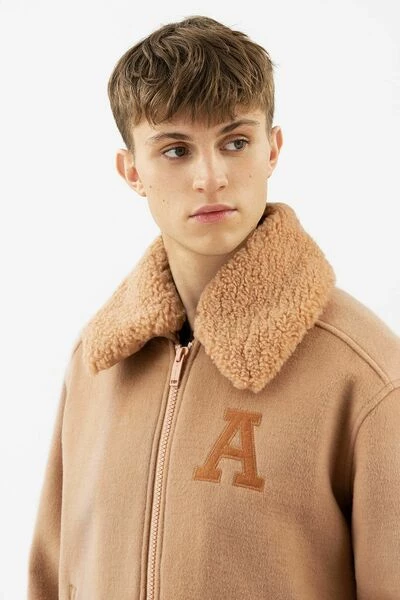 Axel Arigato Bomber Jackets Ortega Bomber Jacket Beige