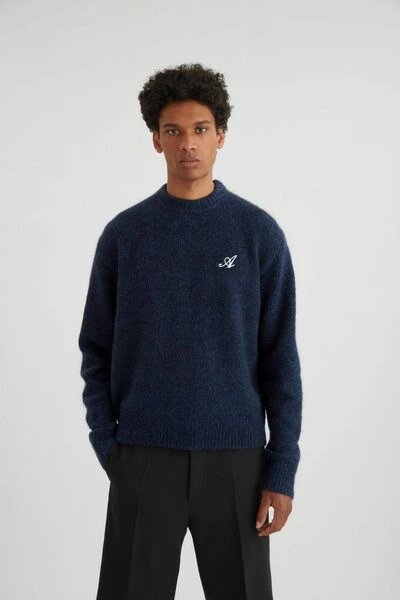 Axel Arigato Truien & Vesten Initial Sweater Blue - Afbeelding 3