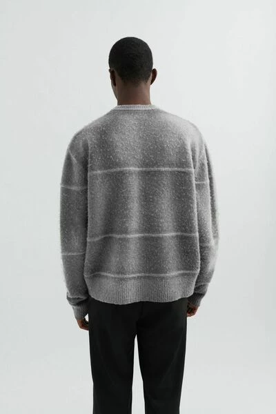 Axel Arigato Truien & Vesten Split Sweater Gray - Afbeelding 4