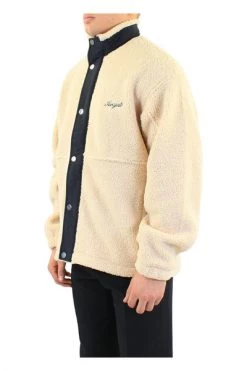 Axel Arigato Jassen Faux Fur Shearling Jackets Beige