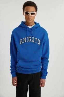 Axel Arigato Hoodies & Sweatvesten College Logo Hoodie Blue