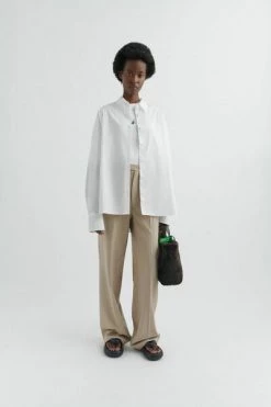 Axel Arigato Longsleeve Shirts Network Oversized Shirt White