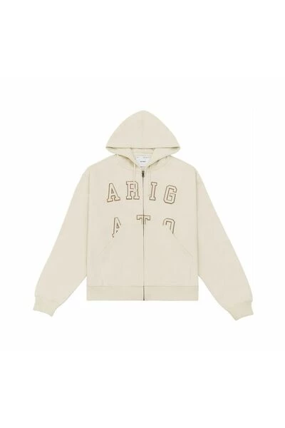 Axel Arigato Hoodies & Sweatvesten Legend Zip Hoodie Beige - Afbeelding 2
