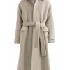 Axel Arigato Trenchcoats & Mantels Robe Wrap Coat Beige