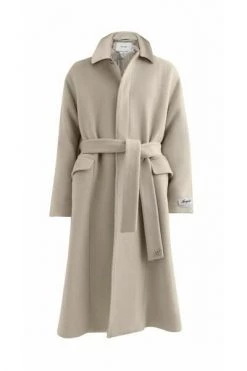 Axel Arigato Trenchcoats & Mantels Robe Wrap Coat Beige