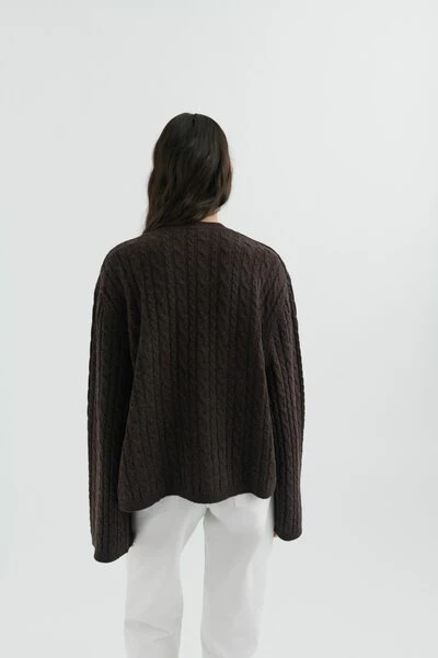 Axel Arigato Sweaters Tidal Sweater Brown - Afbeelding 5