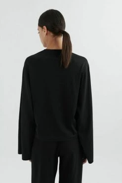 Axel Arigato T-shirts Local Long Sleeve T-shirt Black