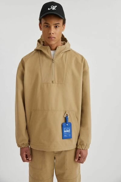Axel Arigato Hoodies & Sweatvesten Metric Anorak Beige - Afbeelding 4