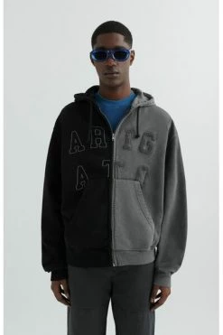 Axel Arigato Hoodies & Sweatvesten Legend Zip Hoodie Gray