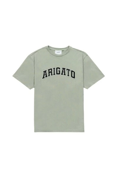 Axel Arigato Shirts College Logo T-Shirt Green