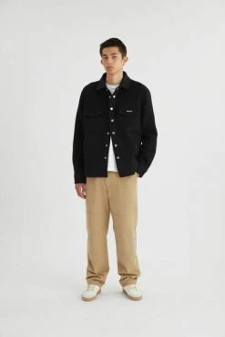 Axel Arigato Casual Overhemden Agenda Overshirt Black