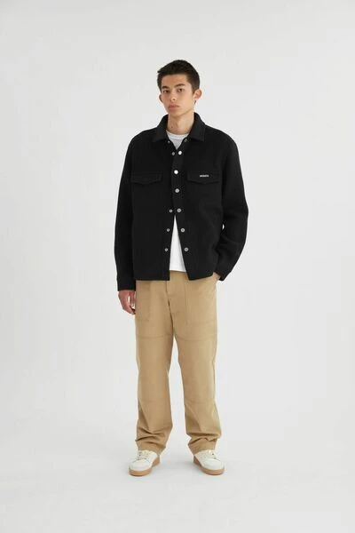 Axel Arigato Casual Overhemden Agenda Overshirt Black