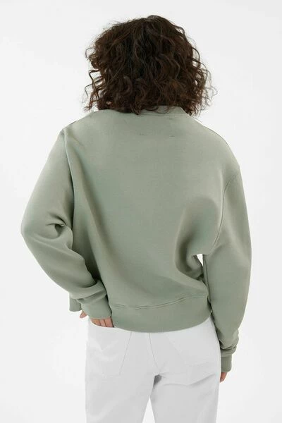 Axel Arigato Hoodies & Sweatvesten Focus Sweatshirt Green - Afbeelding 4