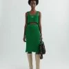 Axel Arigato Korte Rokken Grid Skirt Green