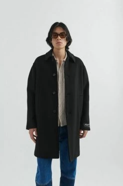 Axel Arigato Jassen Area Car Coat Black