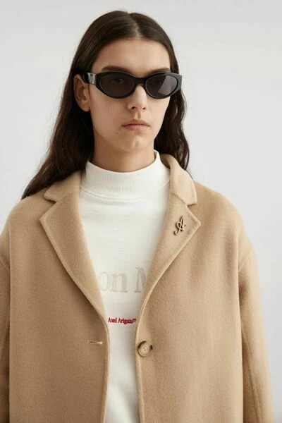 Axel Arigato Trenchcoats & Mantels Dawn Wool Coat Beige - Afbeelding 2