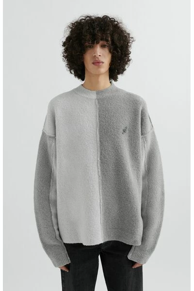 Axel Arigato Truien & Vesten Fraction Sweater Gray - Afbeelding 2
