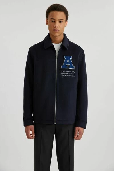 Axel Arigato Zomerjassen Campus Shirt Blue - Afbeelding 2