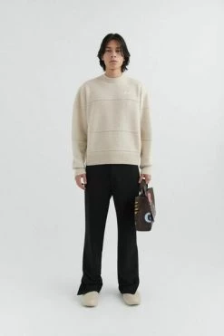 Axel Arigato Truien & Vesten Split Sweater Beige