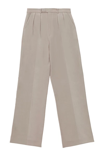 Axel Arigato Pantalons Jackie Pleat Trouser Beige - Afbeelding 3
