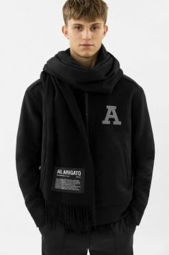 Axel Arigato Sjaals Logo B Bel Scarf Black