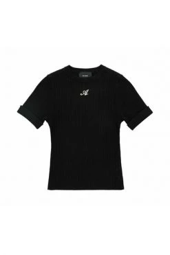 Axel Arigato T-shirts Honour Knit T-shirt Black
