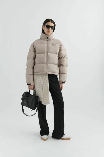 Axel Arigato Gewatteerde Jassen Observer Puffer Jacket Beige - Afbeelding 2