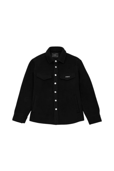 Axel Arigato Casual Overhemden Agenda Overshirt Black - Afbeelding 2