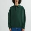 Axel Arigato Hoodies & Sweatvesten Signature Polo Sweatshirt Green