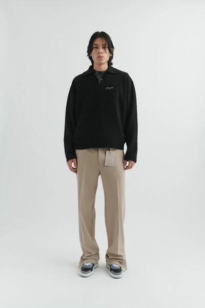 Axel Arigato Truien & Vesten Passage Polo Sweater Black - Afbeelding 2