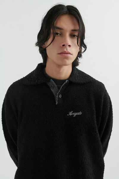 Axel Arigato Truien & Vesten Passage Polo Sweater Black
