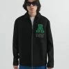 Axel Arigato Hoodies & Sweatvesten Campus Wool Shirt Black