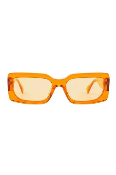 Axel Arigato Zonnebrillen Arena Rectangular Sunglasses Orange
