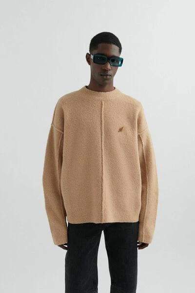 Axel Arigato Hoodies & Sweatvesten Fraction Sweater Brown - Afbeelding 4