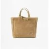 Axel Arigato Handtassen Shearling Small City Bag Beige