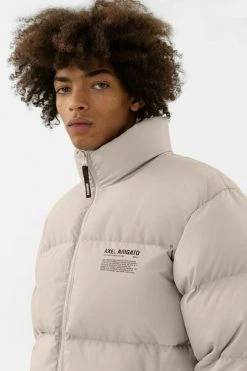 Axel Arigato Gewatteerde Jassen Observer Puffer Jacket Beige
