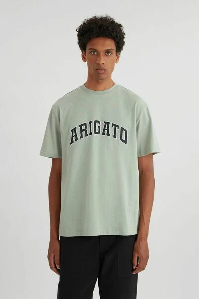 Axel Arigato Shirts College Logo T-Shirt Green - Afbeelding 4