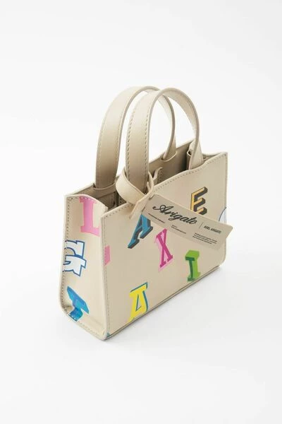 Axel Arigato Handtassen Trait Leather Bag Beige - Afbeelding 2