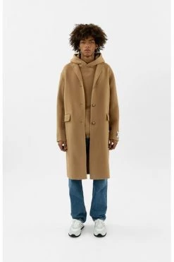 Axel Arigato Jassen Medea Wool Coat Brown