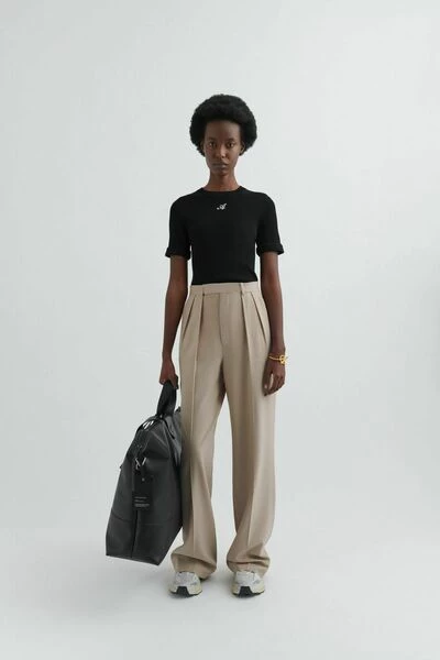 Axel Arigato T-shirts Honour Knit T-shirt Black - Afbeelding 4