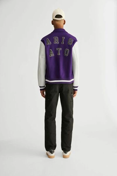 Axel Arigato Bomber Jackets Mayday Varsity Bomber Jacket Purple - Afbeelding 3
